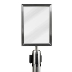 Porte affiche - Format A4 - Argent