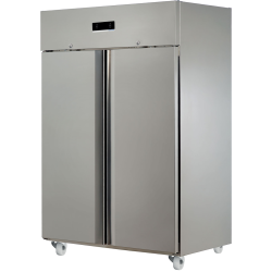 Armoire froide GN2/1 2 portes -2/+8°C inox AISI 304