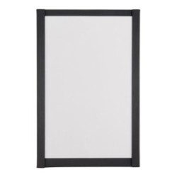 Securit® Carte Menu Magnetic -Format A4 - Noir