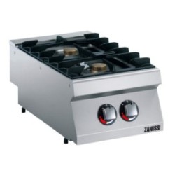 Fourneau ZANUSSI EVO700 2 feux vifs gaz – 11 kW professionnel