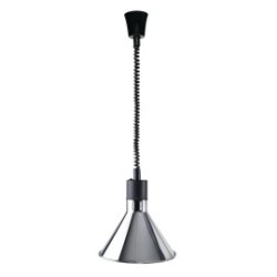 Lampe chauffante - Chromé