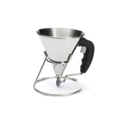 Entonnoir à piston 80 cl - ø 15xHauteur 15,5 cm