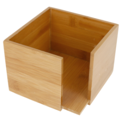 Distrbuteur de serviettes - Bambou - 13x13 cm