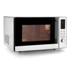 Micro-ondes inox 23 L avec grill – 800 W pro