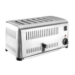 Grille-pain inox 4 tranches Lacor pro