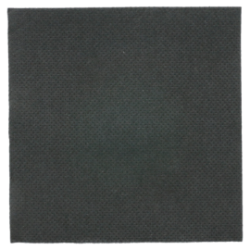 Serviettes cocktail 20x20 cm - Noir
