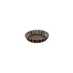 Tartelette cannelée - Fond fixe - ø 12x2 cm