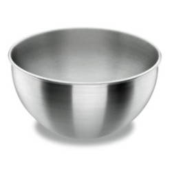 Bassine cul de poule ø 26 cm - 4 L - Inox