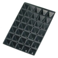 Plaque 600x400 mm - Pyramide 61 ml - Silicone