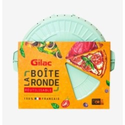 Bac alimentaire 35 L rouge 600×400 avec couvercle – HACCP