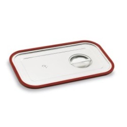 Couvercle étanche pour bac GN1/4 - Silicone
