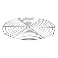Grille pâtissière ø 32 cm - Acier chromé