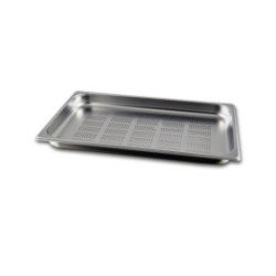 Bac GN 1/1 perforé Comas inox 18/10 530x325x40 mm - 10221