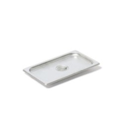 Couvercle GN 1/1 inox 18/10 avec poignée – 530×325 mm