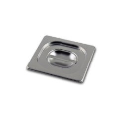 Couvercle normal GN1/6 + poignée - Inox 18/10