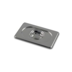 Couvercle normal GN1/9 + poignée - Inox 18/10