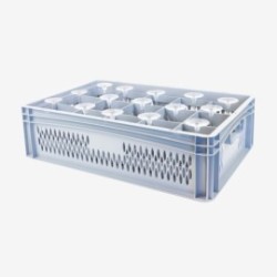 BAC AUTOPORTEUR 500L ROUES INOX