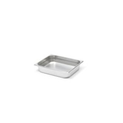 Bac GN 1/3 inox 18/10 325x176x55 mm - plein - 11905