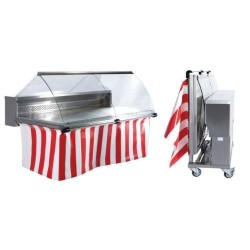 Vitrine réfrigérée mobile PSV VPM2000 pliable 2 mètres