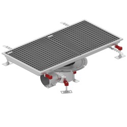 Caniveau ACO ESKIS 300x1000 DN110 horizontal HygieneFirst