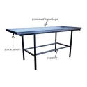 Table égouttage inox COQUARD 1880x740 support + plateau