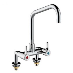 Mélangeur PRESTO CHEF 70808 2 trous bec 360° sur plage