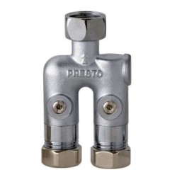Robinet prémélangeur PRESTO 29410 G1/2 avec clapets NF