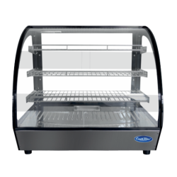 Vitrine chauffante à poser Atosa WHY 125L ou 160L +30/+90°C