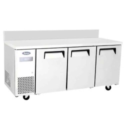 Table réfrigérée compacte Atosa YPF9042GR-SB - Série YPF