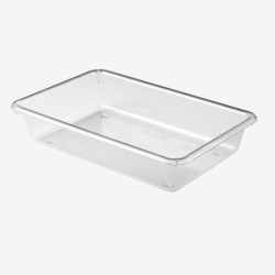 Bac plat transparent Gilac 3L transparent G154200