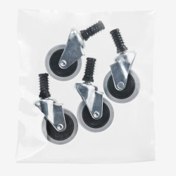 Lot de 4 roues pour bac à ingrédients 30L