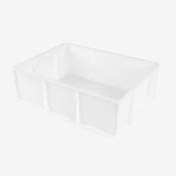 Caisse pleine 400 x 300 12L Blanc