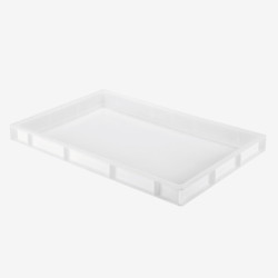 Caisse pleine 600 x 400 9L Blanc