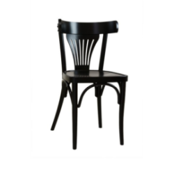 CHAISE BISTROT COULEUR WENGE / EN BOIS HETRE JSQ EPUISEMENT