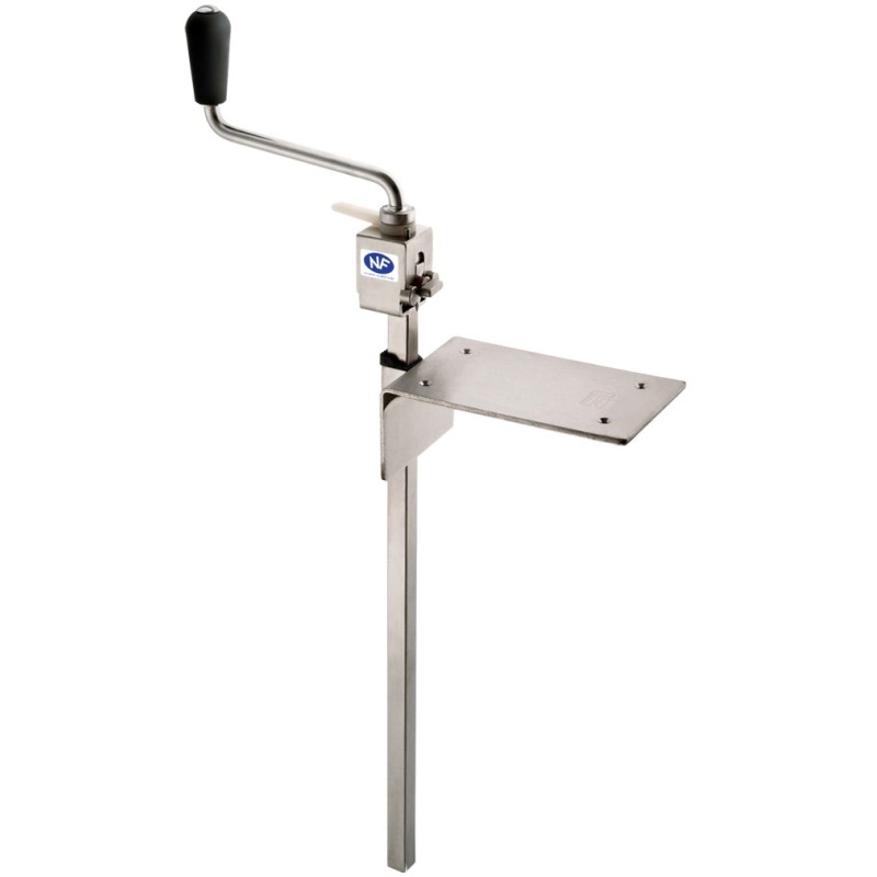 Ouvre-boîte 550 mm - Tête inox 18/10 - À visser
