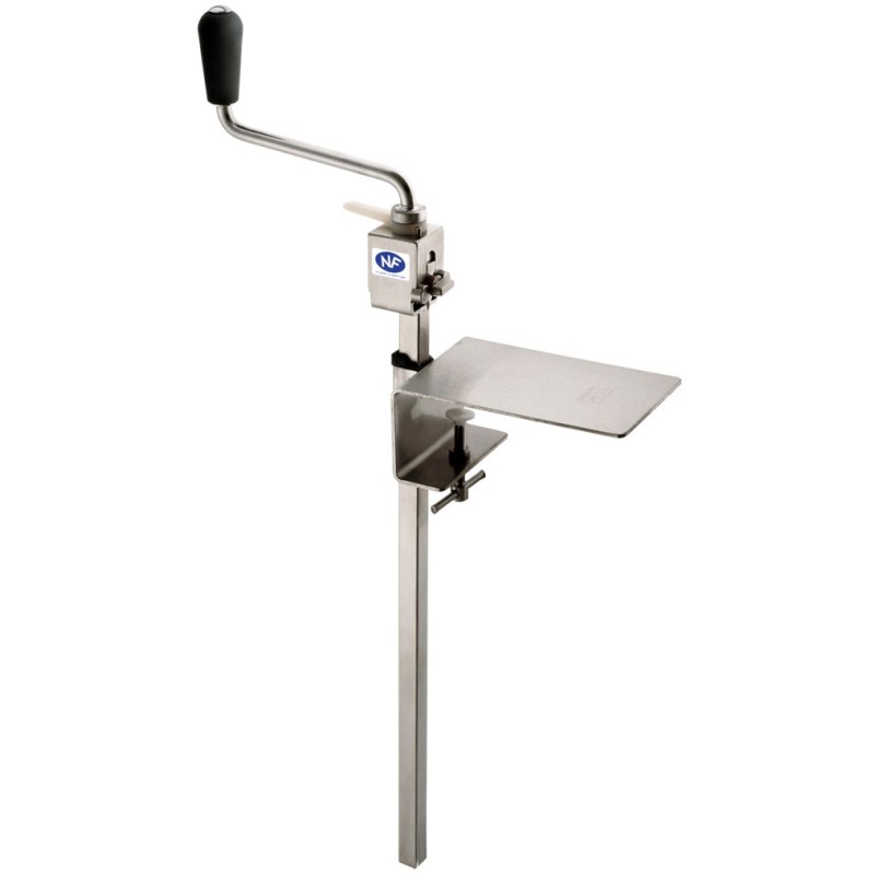 Ouvre-boîte - Tête inox 18/10 - Serre joint