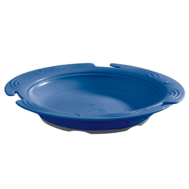 Assiette creuse-Bleu-Vaisselle thermodynamique