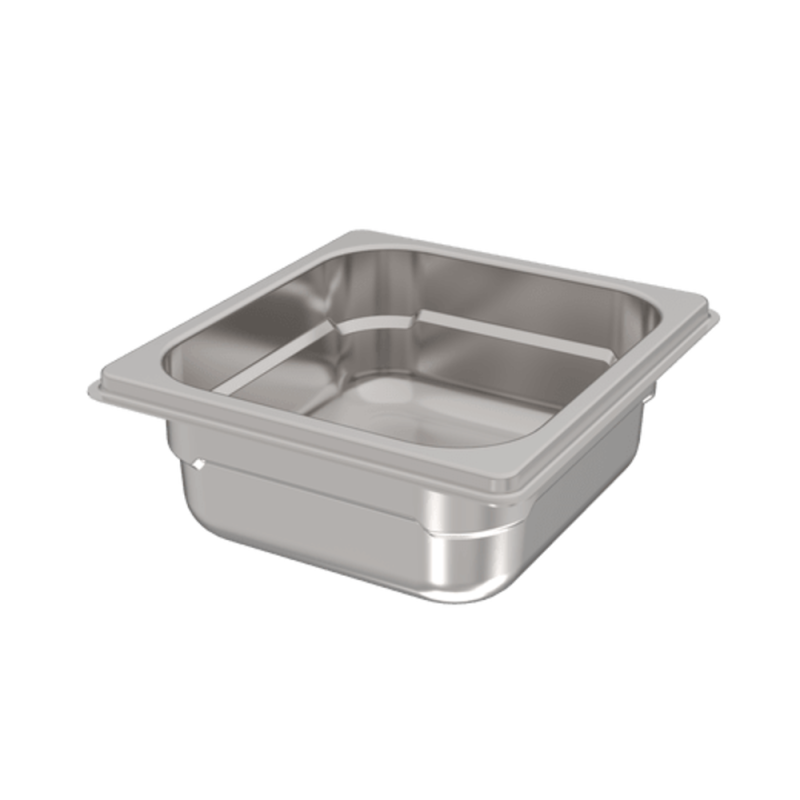 Bac GN1/6 - Plein - Hauteur 65 mm - Inox 18/05