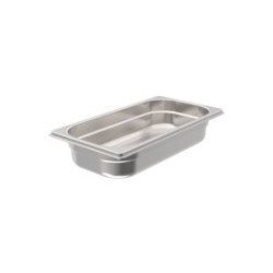 Bac GN1/3 - Plein - Hauteur 65 mm - Inox 18/05