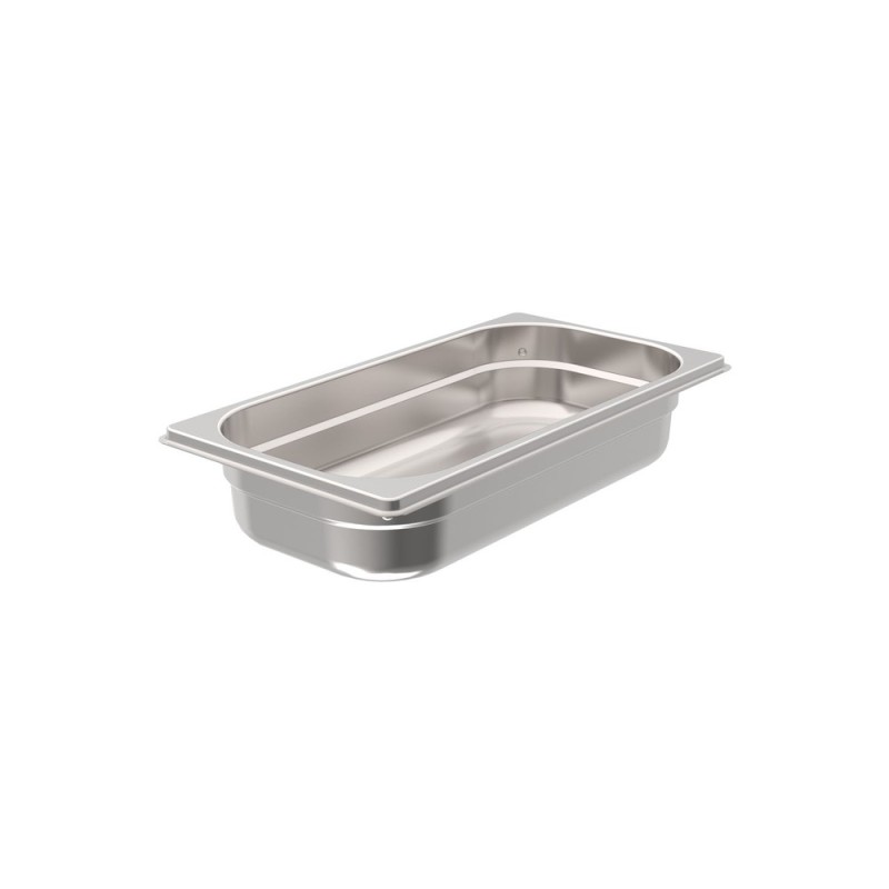 Bac GN1/3 - Plein - Hauteur 65 mm - Inox 18/05