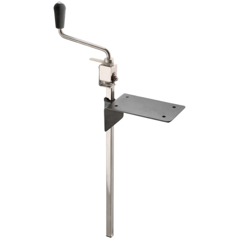 Ouvre-boîte - Tête nickelé inox 18/10 - À visser