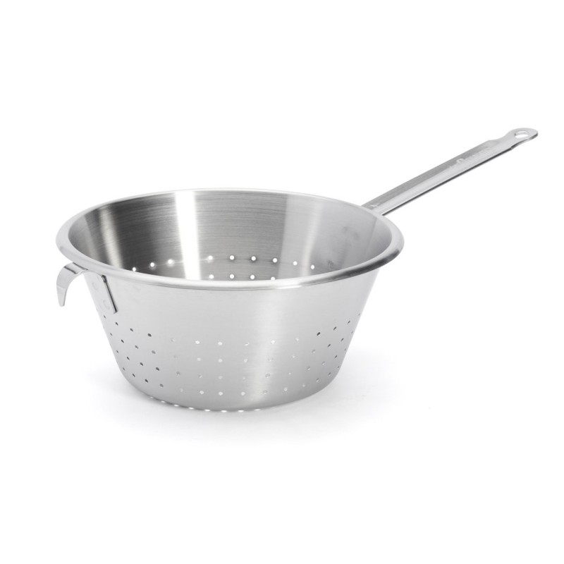 Passoire conique à queue ø 28x13 cm - Inox