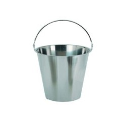 Seau12 L - ø 31 cm - Inox