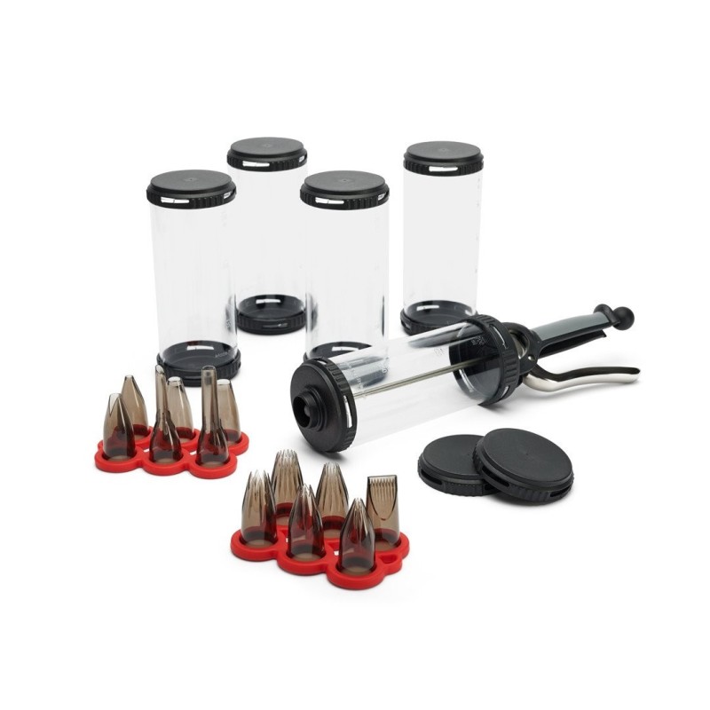 Coffret Tube pro + 4 recharges + 12 douilles