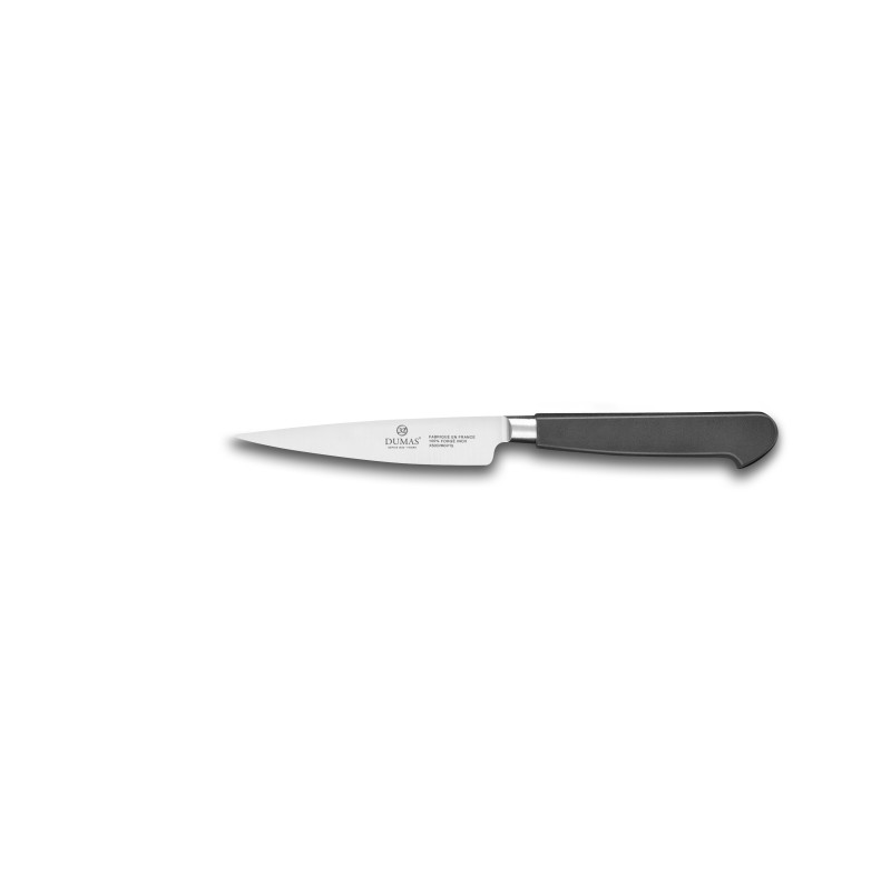 Couteau office 8 cm - Virole forgée - Noir