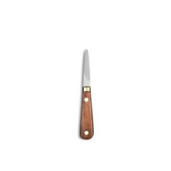 Couteau à huîtres - Lancette à mitre 7 cm - Bubinga