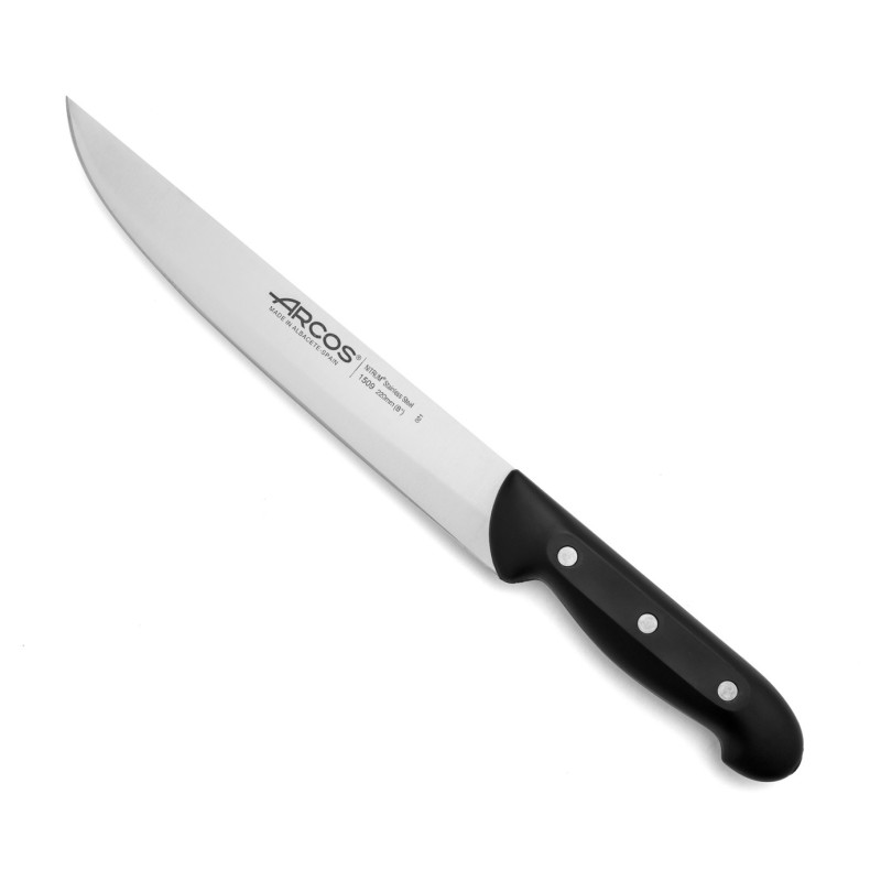 COUTEAU DECOUPER 220 MM MAITRE / MANCHE PLEINE SOIE3 RIVETS