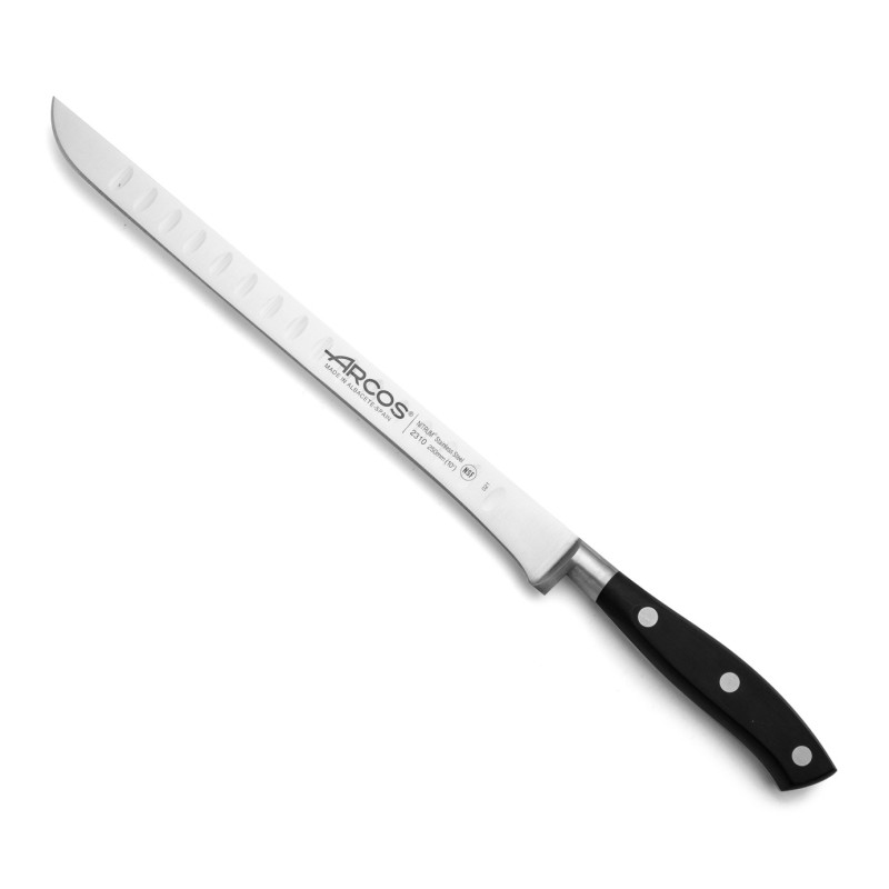 Couteau à jambon alvéolé 25 cm - 234 g