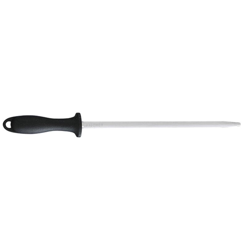 Fusil à aiguiser rond 25 cm – Qualité professionnelle forgée Nitrium