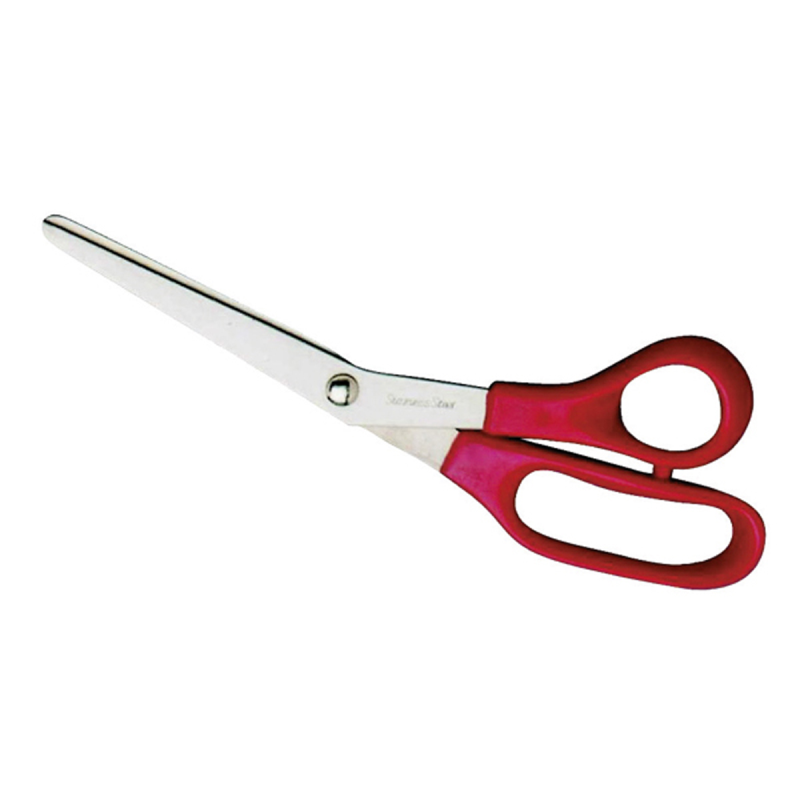 Paire de ciseaux 20 cm - Tous usages - Rouge